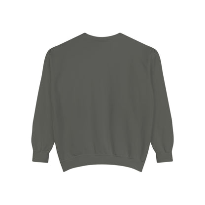 Good Vibes Only Sweatshirt, Garment-Dyed Crewneck, Cozy Casual Wear, Perfect for Festivals, Birthdays, Gifts