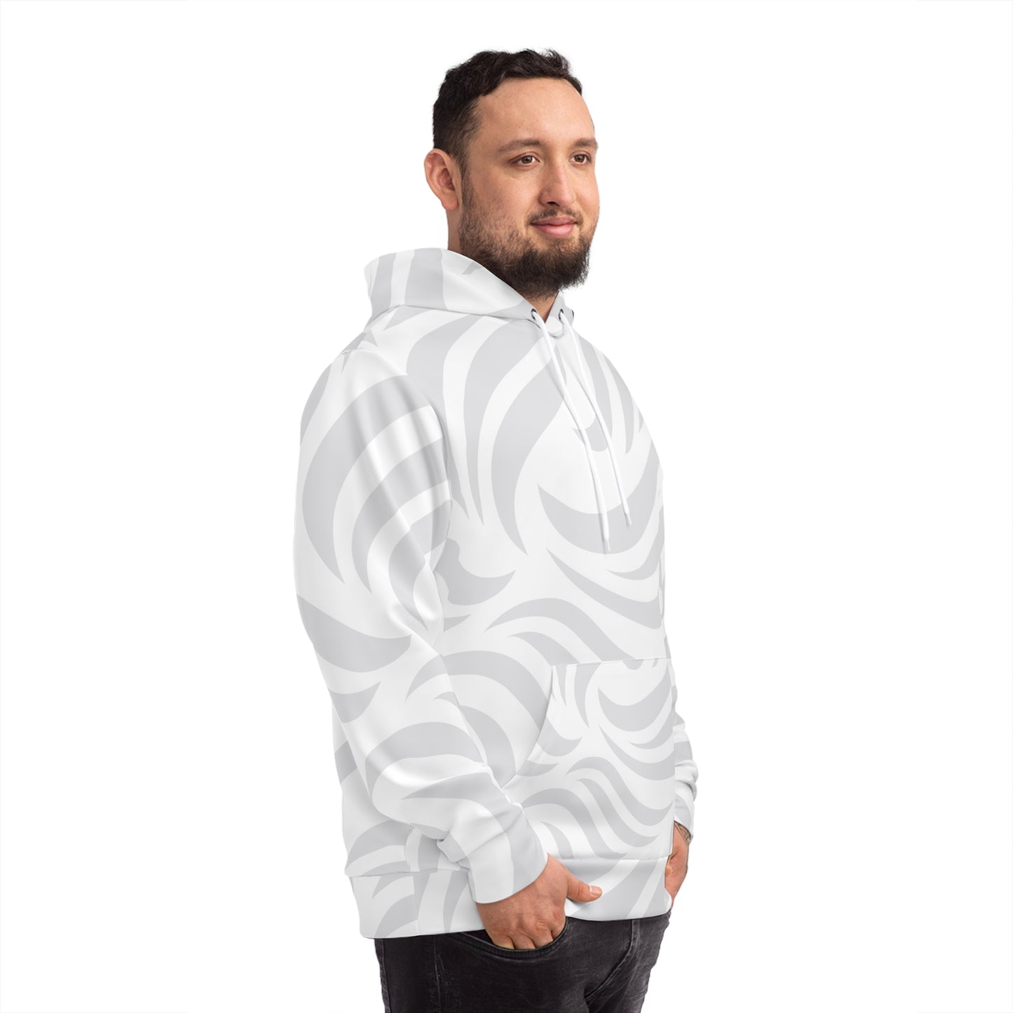 Stylish Abstract Hoodie, Cozy Fashion Sweater, Trendy Pullover, Casual Streetwear, Minimalist Winter Apparel, Gift for Fashion Lovers