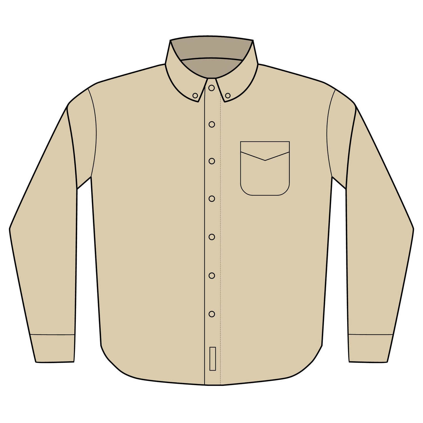 Stylish Long Sleeve Shirt for Every Occasion, Versatile Dress Shirt, Custom Embroidery Work Shirt, Casual Office Wear, Great Gift Idea