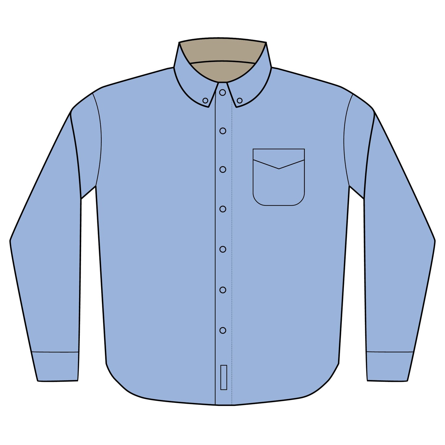 Stylish Long Sleeve Shirt for Every Occasion, Versatile Dress Shirt, Custom Embroidery Work Shirt, Casual Office Wear, Great Gift Idea