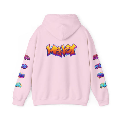 Graffiti Art  Hoodie - Cozy Streetwear, Unique Gift for Art Lovers, Perfect for Festivals, Casual Wear, Cool Graphic Sweatshirt