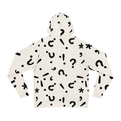 Playful Patterned Hoodie, Trendy Sweatshirt, Gift for Teens, Casual Wear, Unique Statement Piece