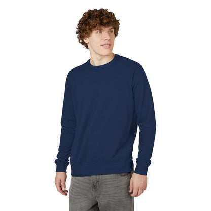French Terry Raglan Crewneck Sweatshirt, Cozy Casual Wear, Perfect for Lounging, Gift for Him and Her, Everyday Comfort