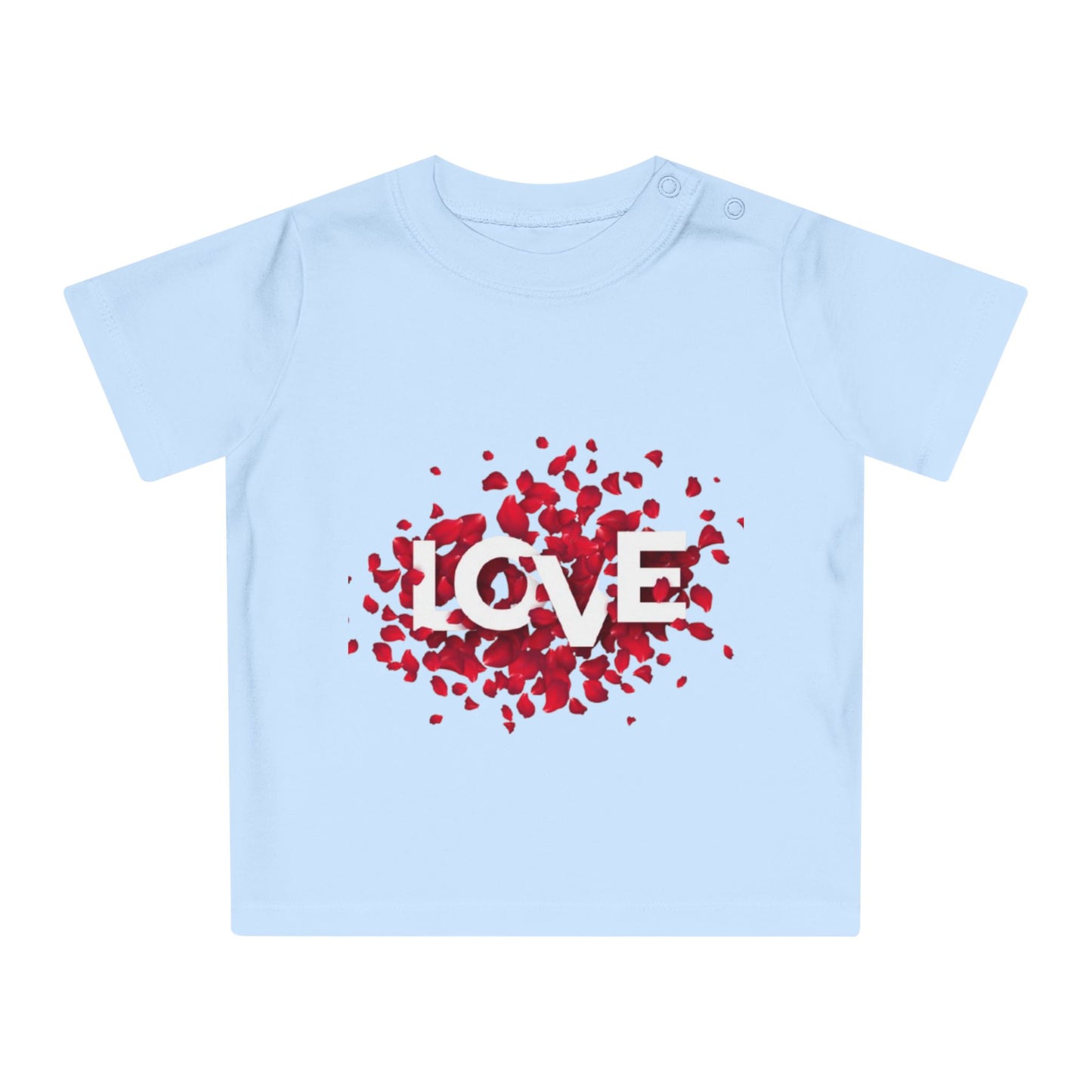 Love Baby T-Shirt | Cute Baby Outfit, Newborn Gift, Baby Shower Gift, Floral Print Toddler Top