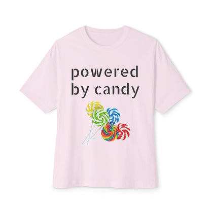 Candy-Themed  Oversized Boxy Tee, Sweet Treat Shirt, Fun Summer Tee, Trendy Casual Wear, Gift for Candy Lovers, Party Shirt, [...]