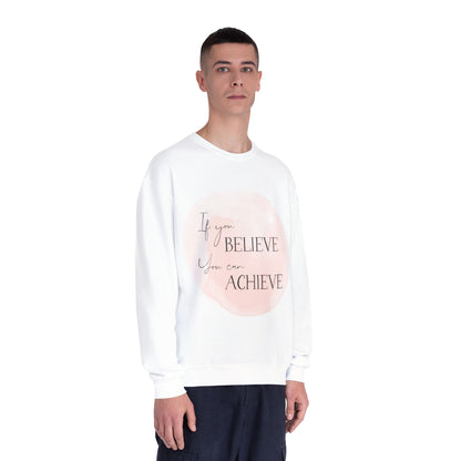 Inspirational Crewneck Sweatshirt, Motivational Wear, Gift for Her, Cozy Fashion, Positive Quote Apparel, Everyday Comfort