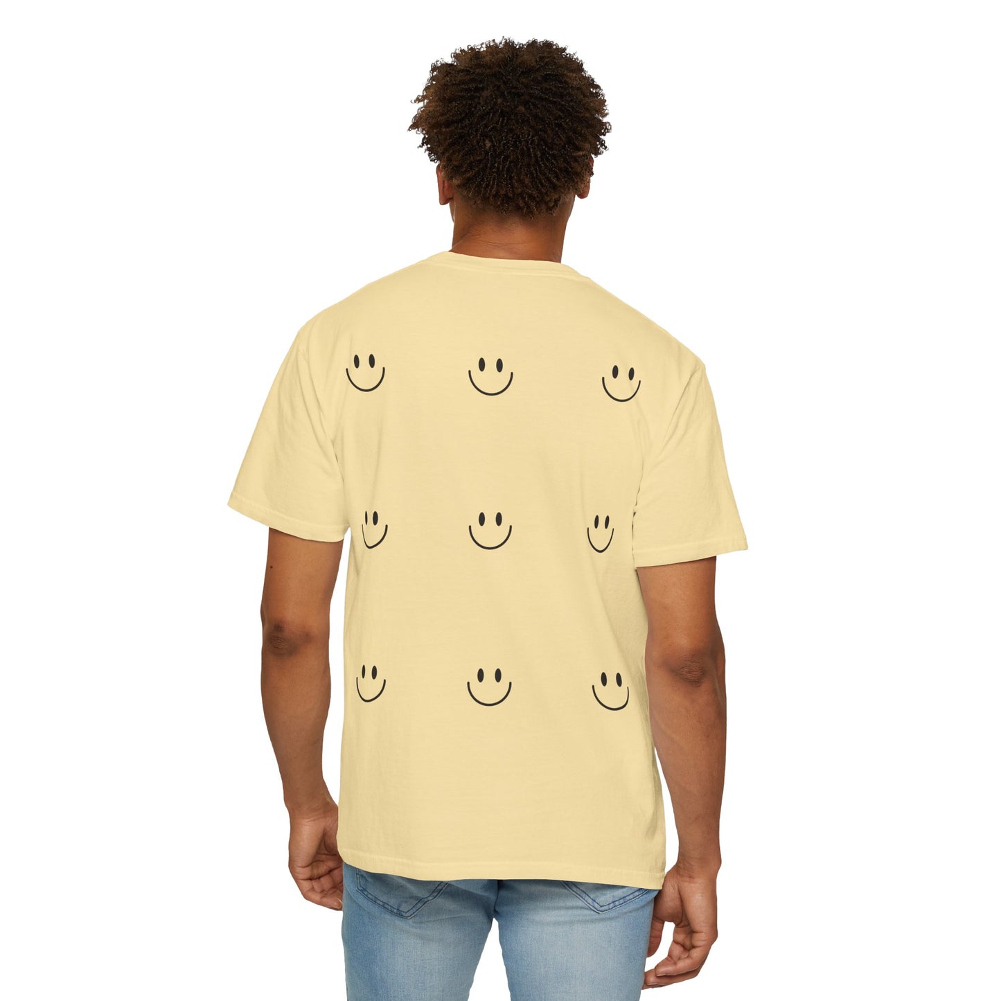 Smiley Face  T-Shirt, Fun Graphic Tee, Casual Wear, Gift for Friends, Positive Vibes Shirt, Happy Birthday Gift, Summer Essentials