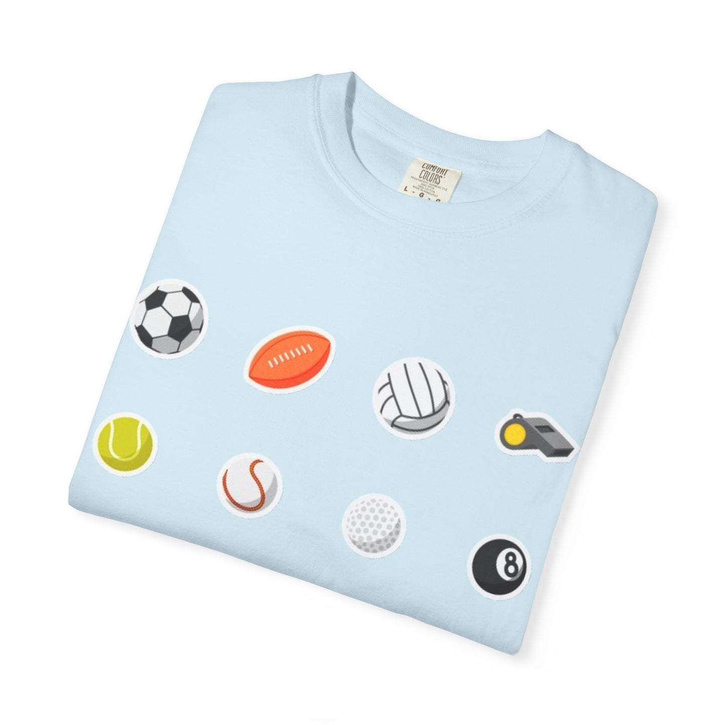Sporty Icon T-Shirt, Casual Wear, Gift for Athletes, Sports Lovers, Fun Workout Shirt, Sports Themed Apparel