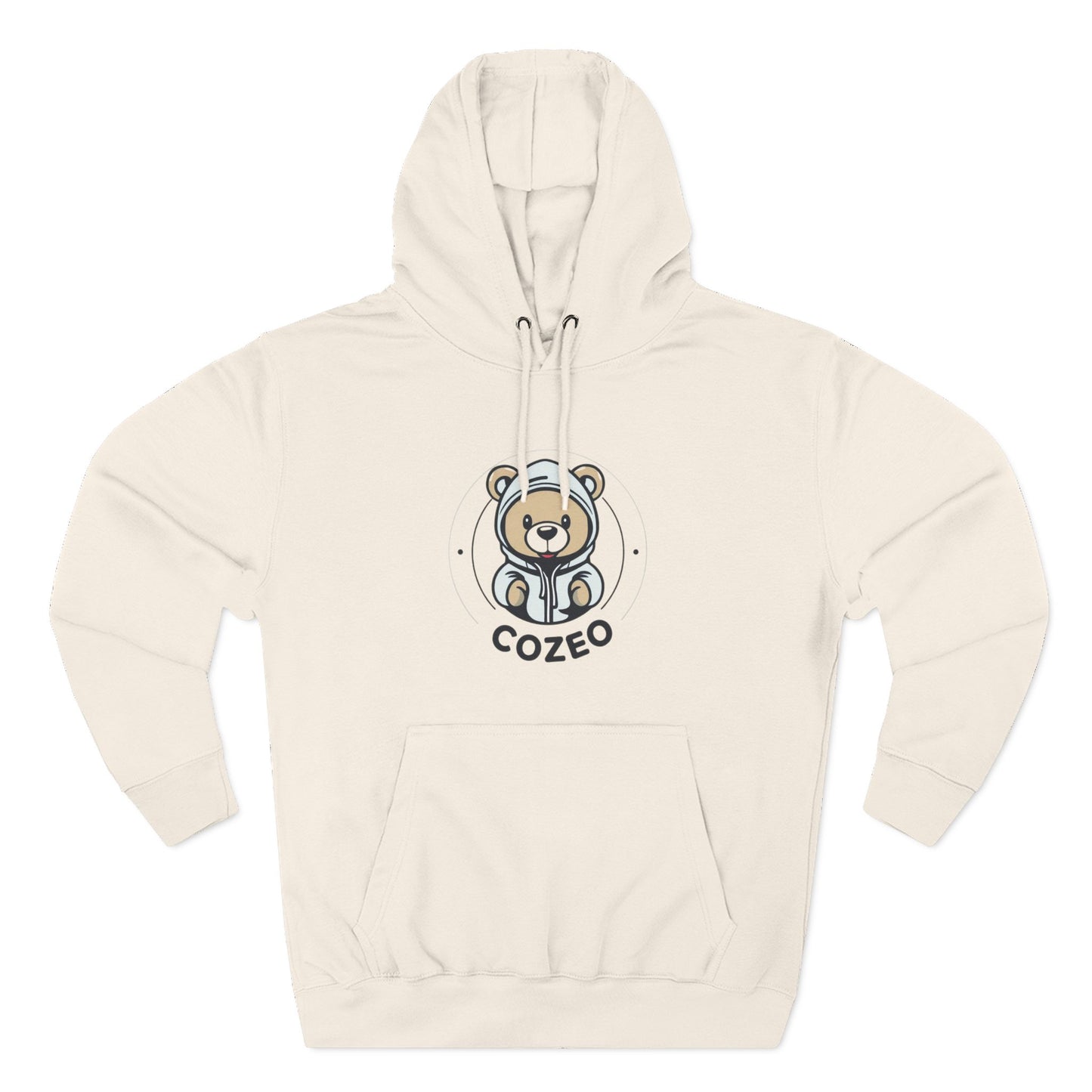 Cozy Bear Fleece Hoodie, Cute Animal Hoodie, Gifts for Animal Lovers, Winter Wardrobe Essential, Perfect for Cozy Nights
