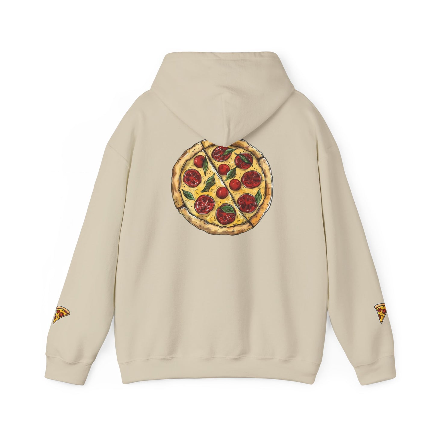 pizza design Heavy Blend™ Hooded Sweatshirt