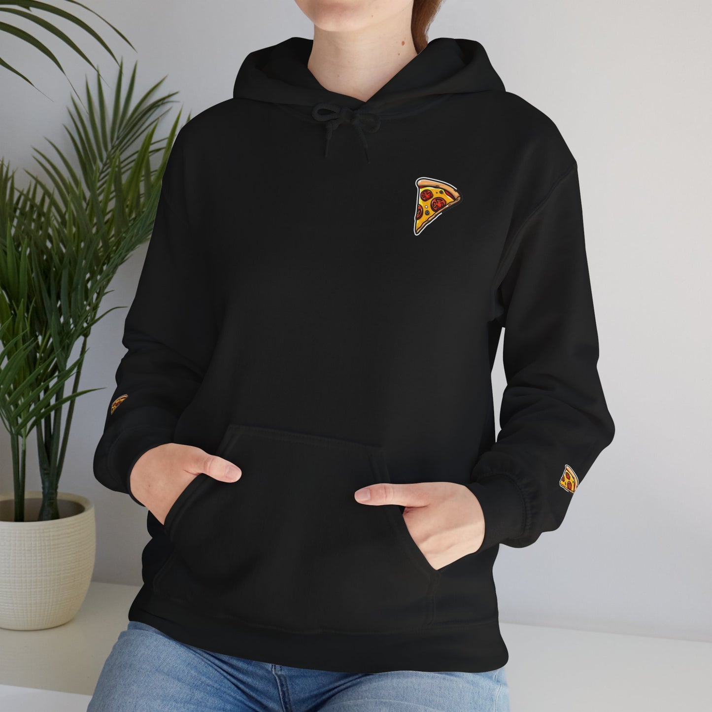 pizza design Heavy Blend™ Hooded Sweatshirt