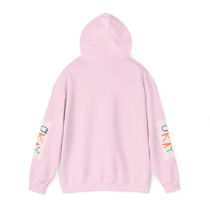 Cozy Graphic Hoodie with Positive Vibes,  Sweatshirt for All Occasions, Casual Wear, Gift for Friends, Relaxation