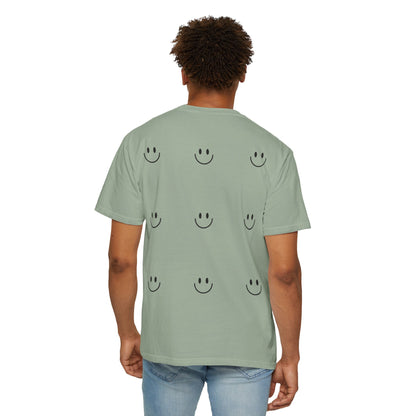 Smiley Face  T-Shirt, Fun Graphic Tee, Casual Wear, Gift for Friends, Positive Vibes Shirt, Happy Birthday Gift, Summer Essentials