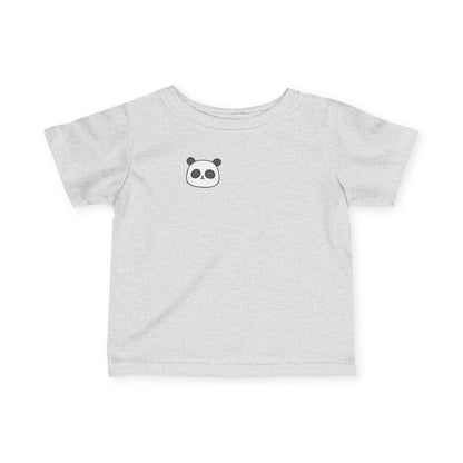 Cute Panda Infant Tee, Baby T-Shirt, Toddler Shirt, Unique Gift for Babies, Animal Lover Apparel, Cute Kids Clothes