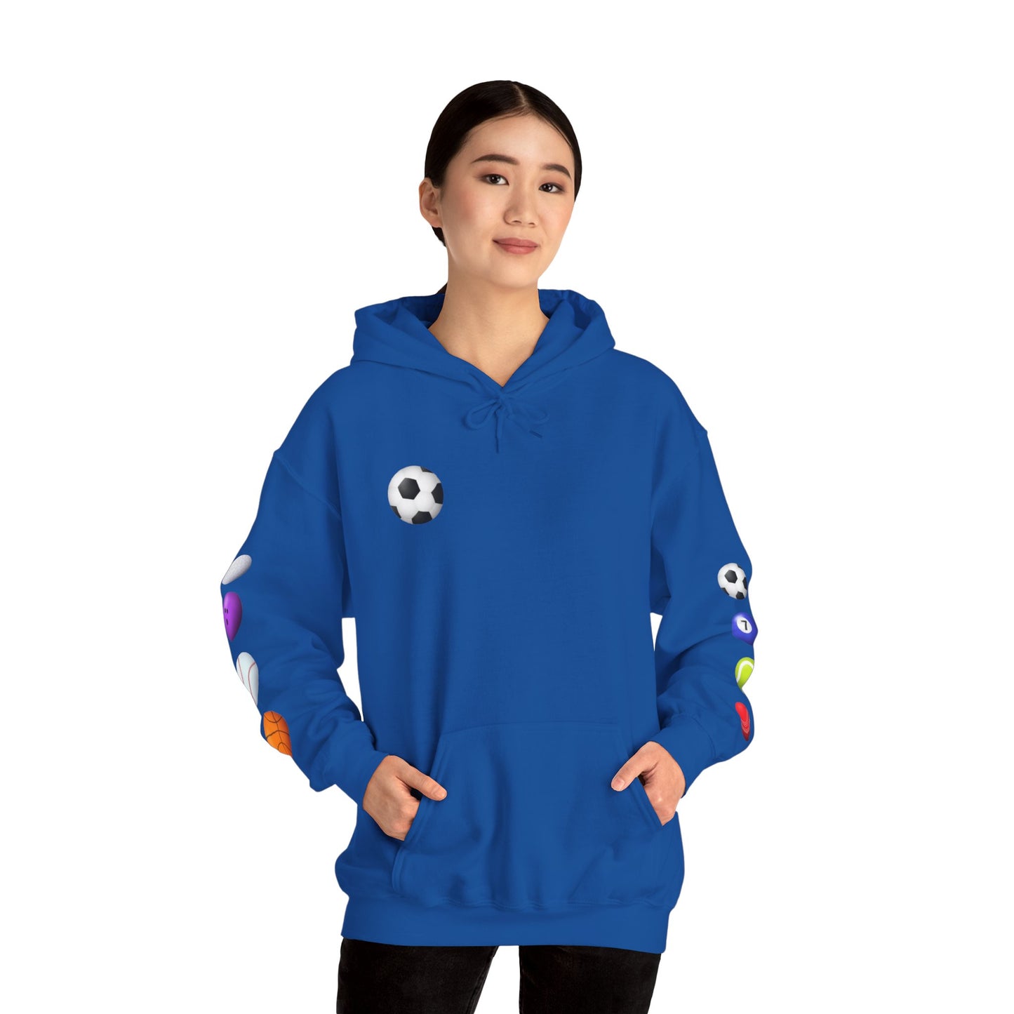 Sports-Themed Hoodie, Perfect for Athletes, Gifts for Sports Lovers, Cozy Sweatshirt for Game Days, Casual Wear
