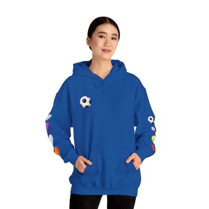Sports-Themed Hoodie, Perfect for Athletes, Gifts for Sports Lovers, Cozy Sweatshirt for Game Days, Casual Wear