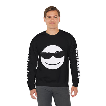 Cool Vibes Crewneck Sweatshirt, Chill Fashion, Casual Wear, Trendy Gift, Lounge Pullover