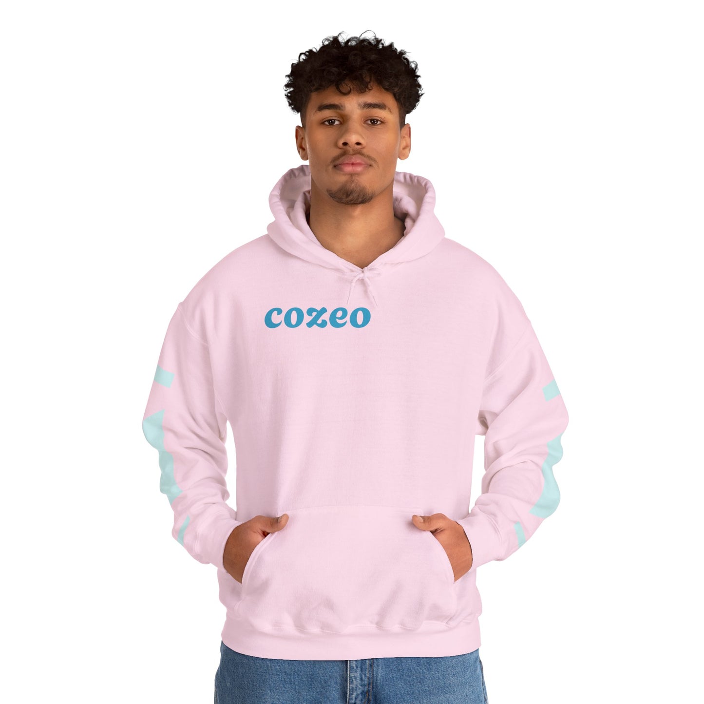 Authentic Cozeo Graphic Hoodie Heavy Blend Sweatshirt, Cute Bear Hoodie, Casual Wear, Fall Fashion, Gift for Teens