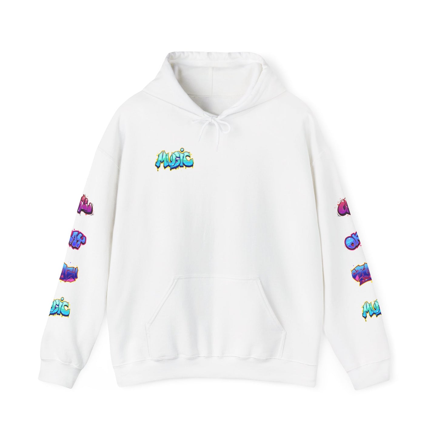 Graffiti Art  Hoodie - Cozy Streetwear, Unique Gift for Art Lovers, Perfect for Festivals, Casual Wear, Cool Graphic Sweatshirt